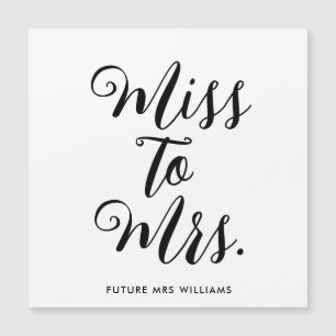 Miss to Mrs Modern Bridal Shower Bachelorette