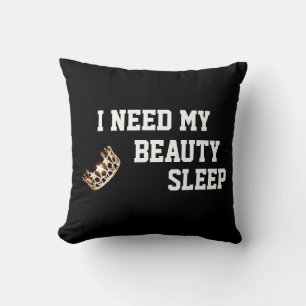 Miss USA America style Crown Need My Sleep Pillow