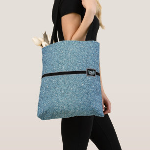 Miss USA Crown Pageant Faux Glitter Tote Bag