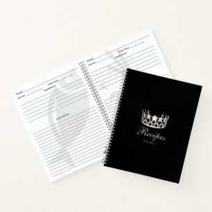 Miss USA Silver Crown Custom Recipe Notebook