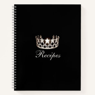 Miss USA Silver Crown Custom Recipe Notebook