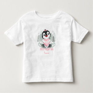 Miss Valentine Personalised girl Valentines Toddler T-Shirt