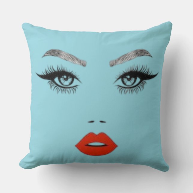 Miss woman  cushion (Front)