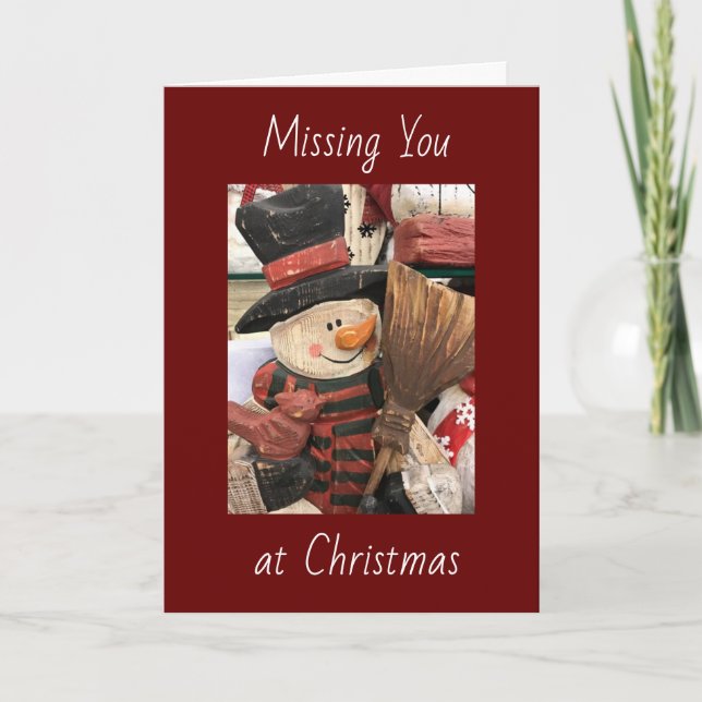 ***MISS YOU AT CHRISTMAS*** CARD (Front)