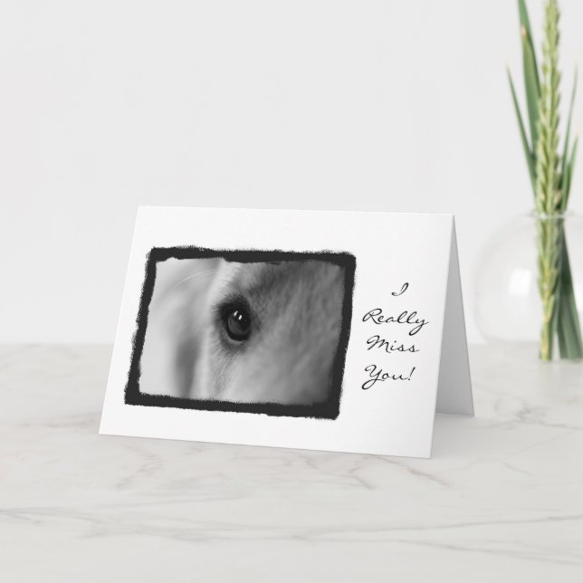 Miss you Card (Front)