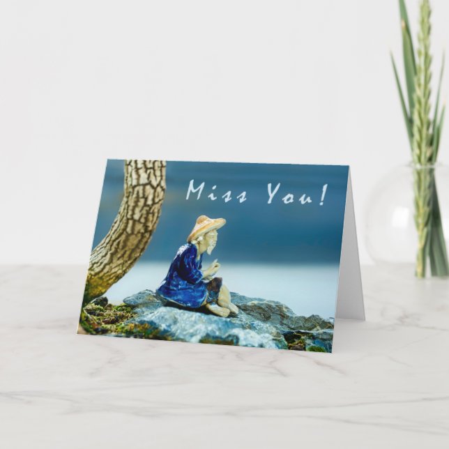 Miss You! Card (Front)