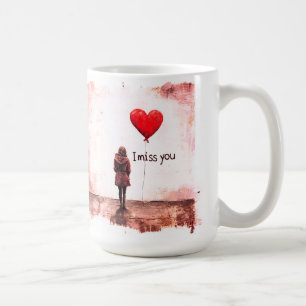 Miss you gift coffee mug