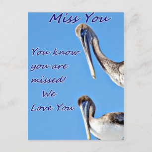 Miss You_ Postcard