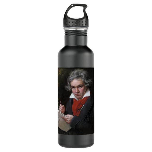 Missa Solemnis: Ludwig Beethoven Classical Music 710 Ml Water Bottle (Front)