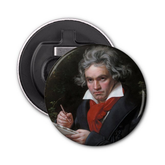 Missa Solemnis: Ludwig Beethoven Classical Music Bottle Opener (Front)