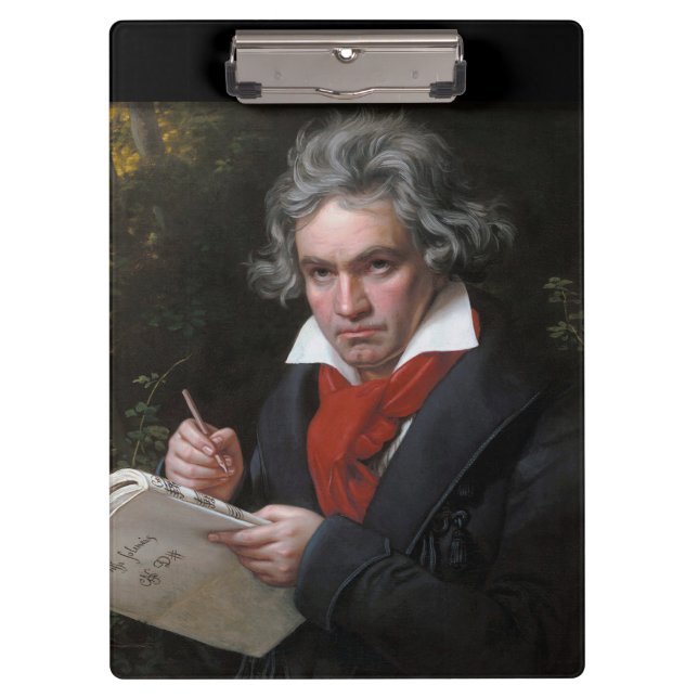 Missa Solemnis: Ludwig Beethoven Classical Music Clipboard (Front)