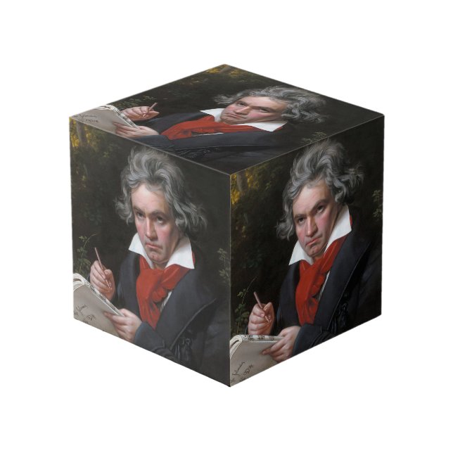Missa Solemnis: Ludwig Beethoven Classical Music Cube (Front Angled)