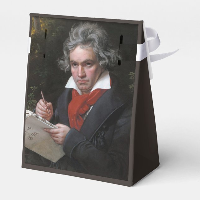 Missa Solemnis: Ludwig Beethoven Classical Music Favour Box (Back Side)
