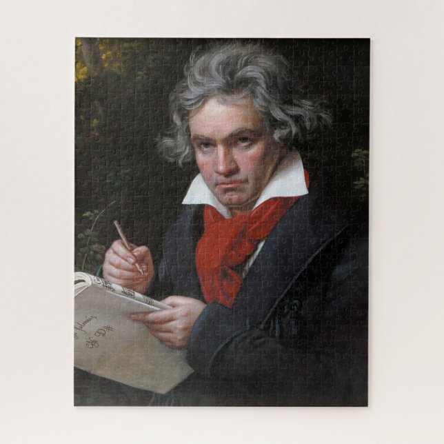 Missa Solemnis: Ludwig Beethoven Classical Music Jigsaw Puzzle (Vertical)