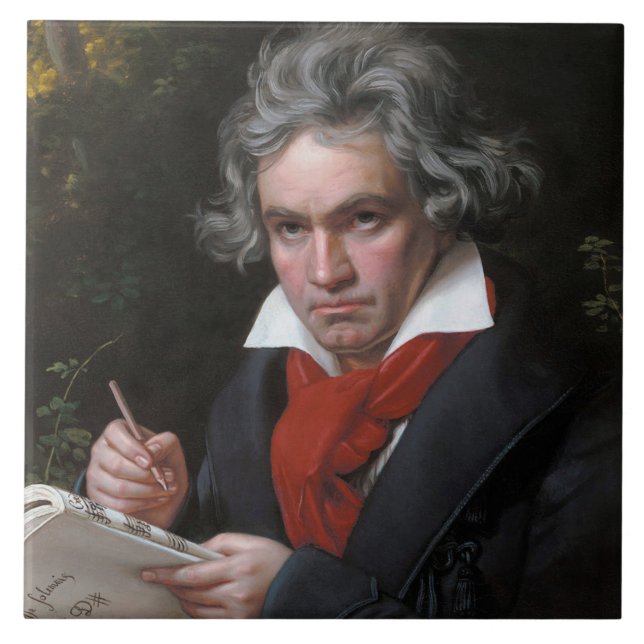 Missa Solemnis: Ludwig Beethoven Classical Music Tile (Front)