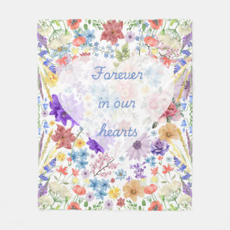 Misscarage Gift For Mom Fleece Blanket