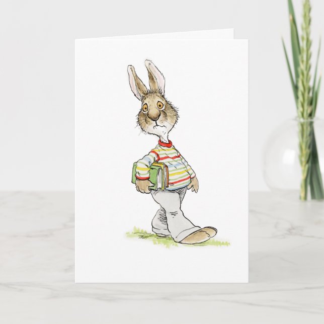 Missed Date  Apology Rabbit Card (Front)