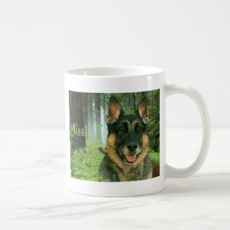 Missie T in the forest.png Coffee Mug