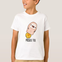 Missile Toe Funny Mistletoe Pun 