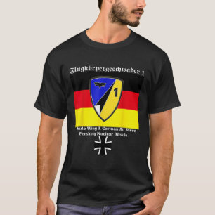 Missile Wing 1 German Air Force 74th USAFAD design T-Shirt
