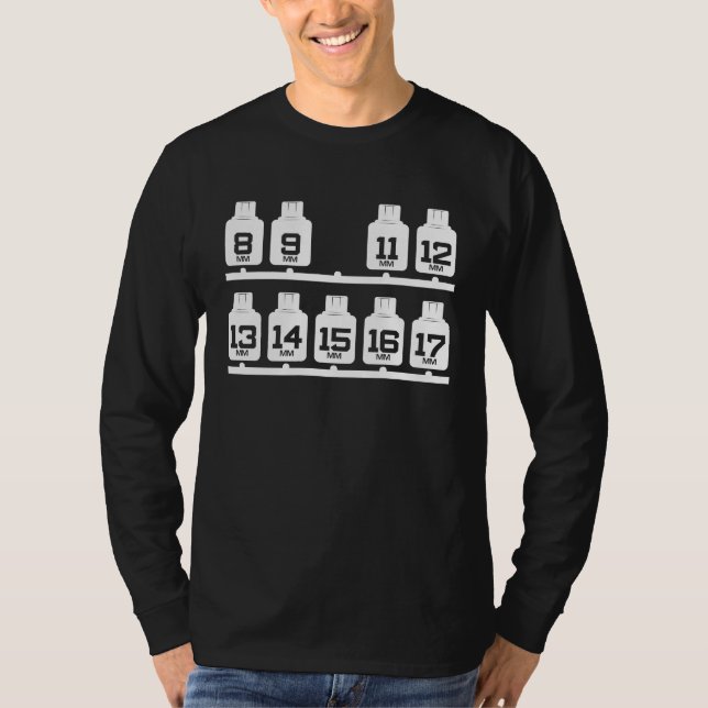 Missing 10 MM Socket  for machinists welder T-Shirt (Front)