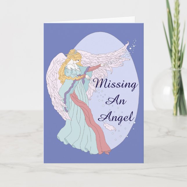 Missing An Angel Card (Front)