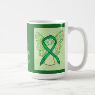 Missing Child Awareness Ribbon Angel Custom Mug