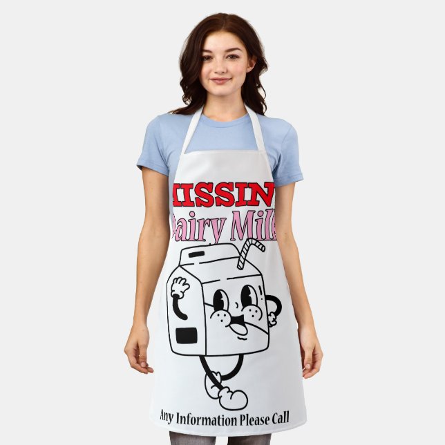 Missing Dairy Milk Apron (Worn)