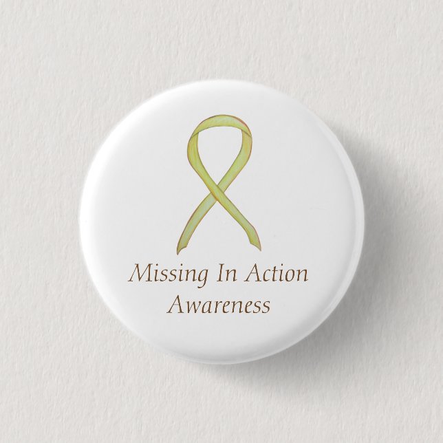 Missing in Action (MIA) Awareness Ribbon Pin (Front)
