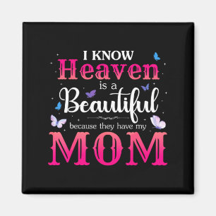 Missing mum in heaven angel memorial day Missing m Magnet