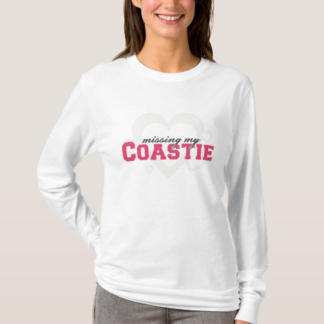 Missing My Coastie T-Shirt (Front)