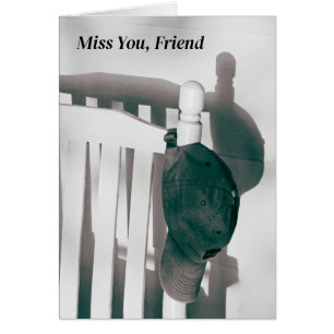 Missing My Friend Cap and Rocking Chair Shadow