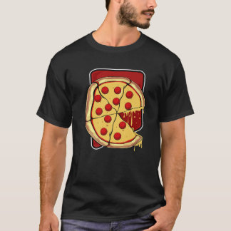 Missing Piece Pizza Slice Matching Couple Valentin T-Shirt