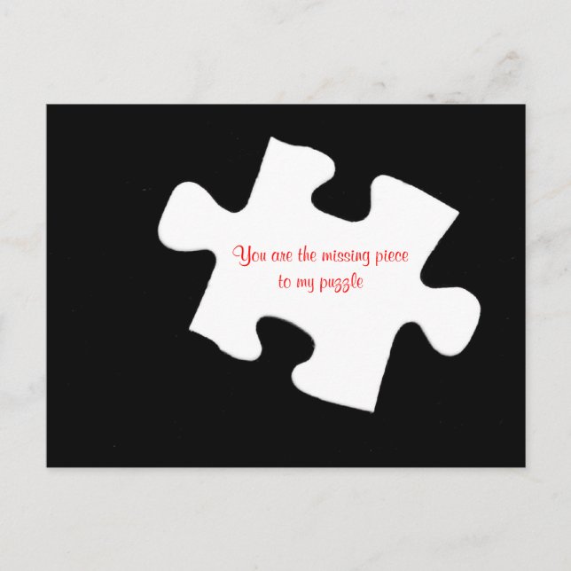 Missing Piece Postcard (Front)