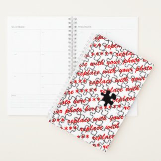 Missing Puzzle Piece (Add Photo) Planner