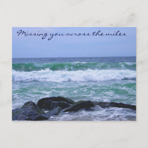 Missing you/ Any Occasion_Postcard Postcard