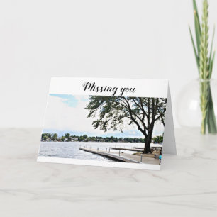 **MISSING YOU** AT THANKSGIVING HOLIDAY CARD