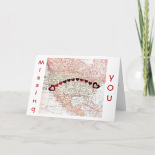MISSING "YOU" AT=THE REASON CHRISTMAS IS SPECIAL HOLIDAY CARD