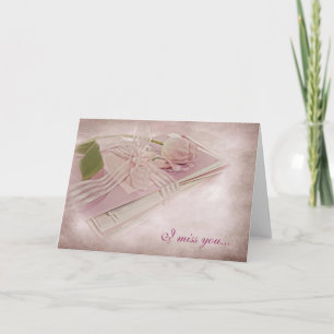 Missing You Card