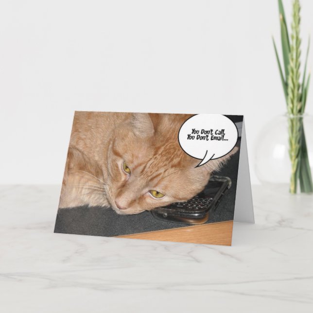 Missing You Card (Front)