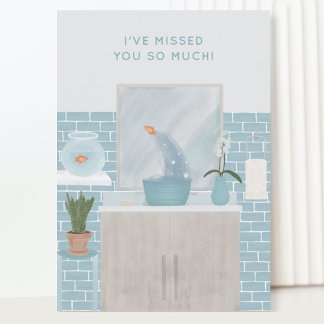 Missing You Card