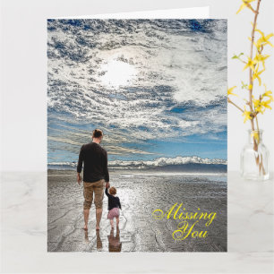 Missing You Card