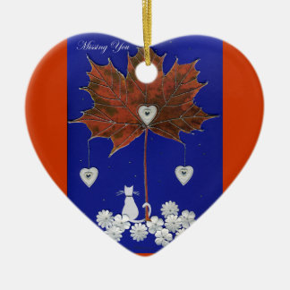 Missing You Ceramic Tree Decoration