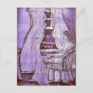 Missing You - Fine Art - Postcard