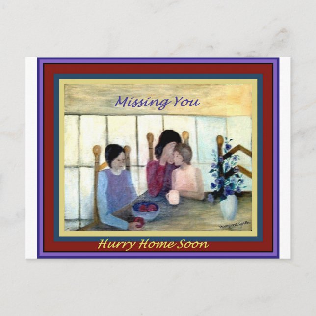 Missing You - Fine Art - Postcard (Front)