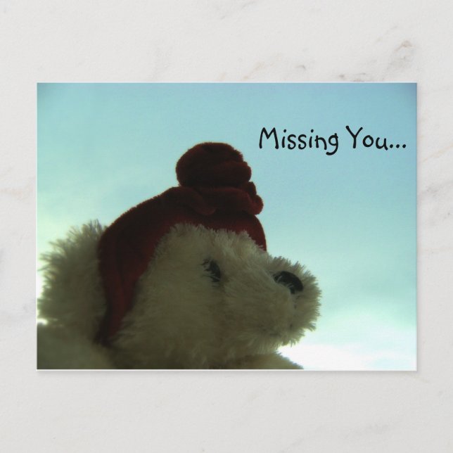 Missing You Postcard (Front)