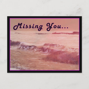 Missing You Postcard