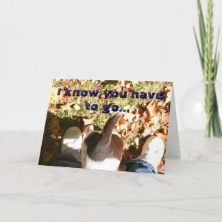 Missing your but(t)! card