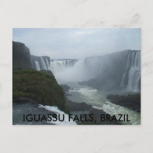 mission 032, IGUASSU FALLS, BRAZIL Postcard