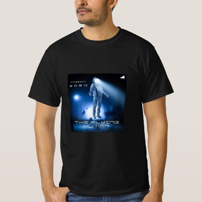 Mission 2060 flying humans- basic T-Shirt (Front)